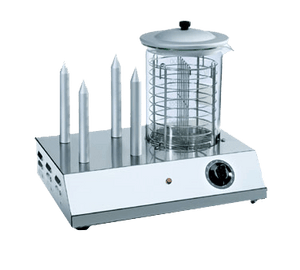Eurodib - Hot Dog Steamer and Bun Warmer - HOTDOG - Kitchen Equipped