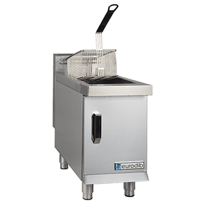 Eurodib | CF15 15 lb. Natural Gas Countertop Fryer - 26,500 BTU - Kitchen Equipped
