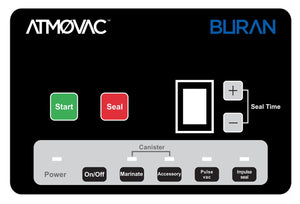 Atmovac - BURAN Commercial External Vacuum Machine - Kitchen Equipped