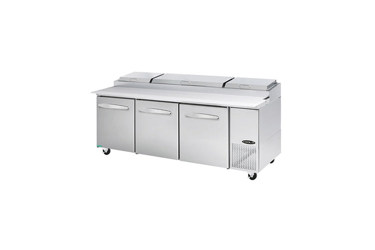 Pizza Prep Table - KPT-93-3 | Kitchen Equipped