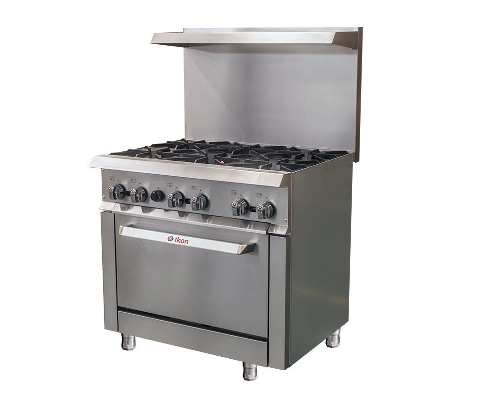 Gas range - 6 burners with oven - IR-6-36 | Kitchen Equipped