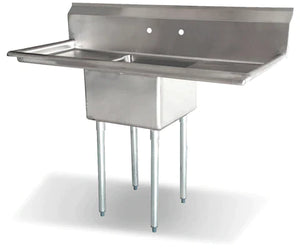 Omcan - Stainless Steel One Compartment Sink