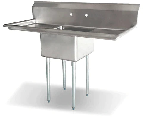 Omcan - Stainless Steel One Compartment Sink