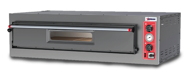 Omcan PE-IT-0019-S - Economy Electric Pizza Deck Oven - 27" x 27" x 6" Deck | Kitchen Equipped