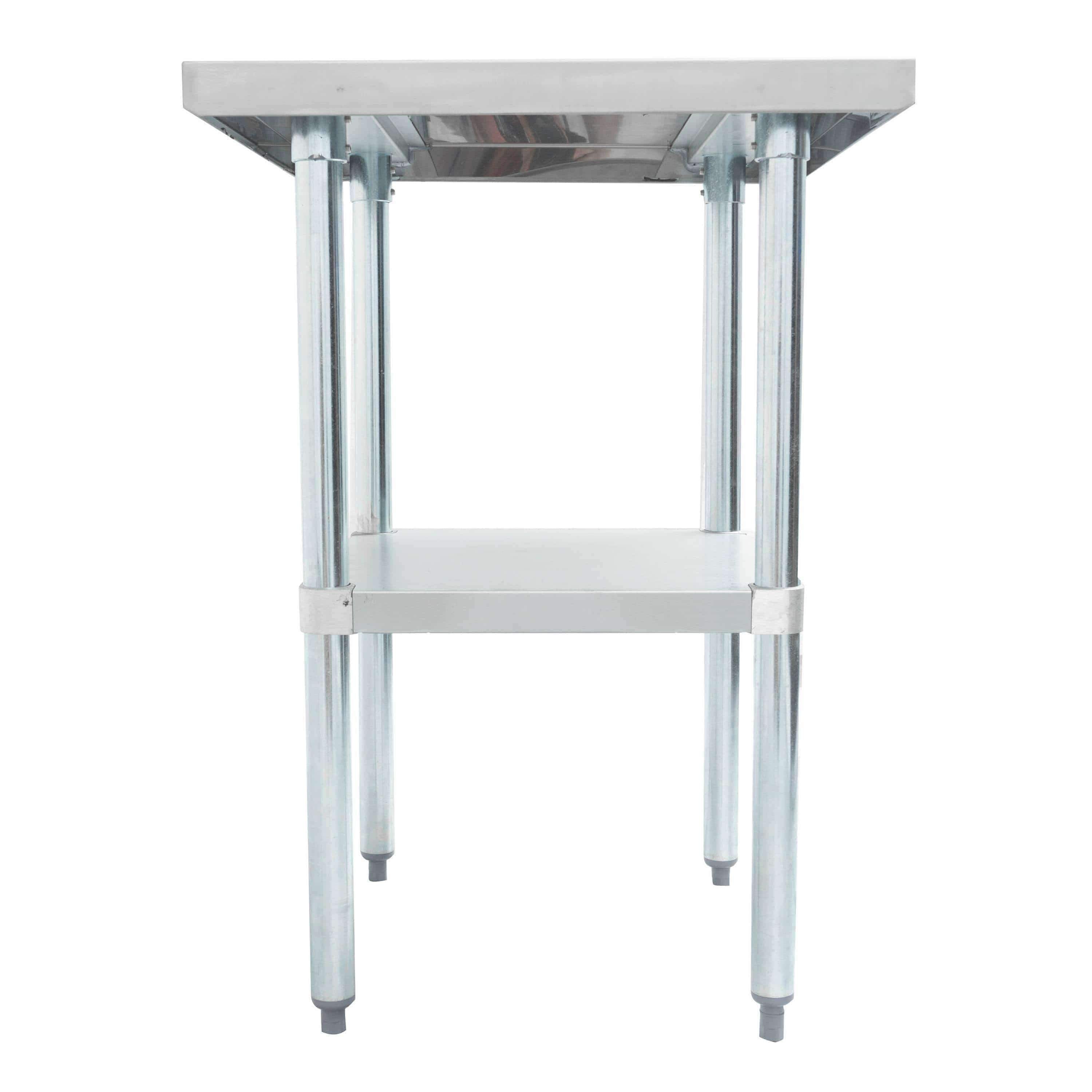 Thorinox - Stainless Steel Work Table with Undershelf - 24" Deep -DSST-GS