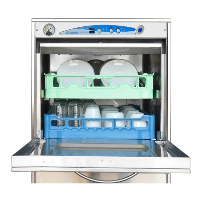 Lamber Dishwasher - F99EKDPS Deluxe High-Temperature Undercounter Dishwasher - Kitchen Equipped
