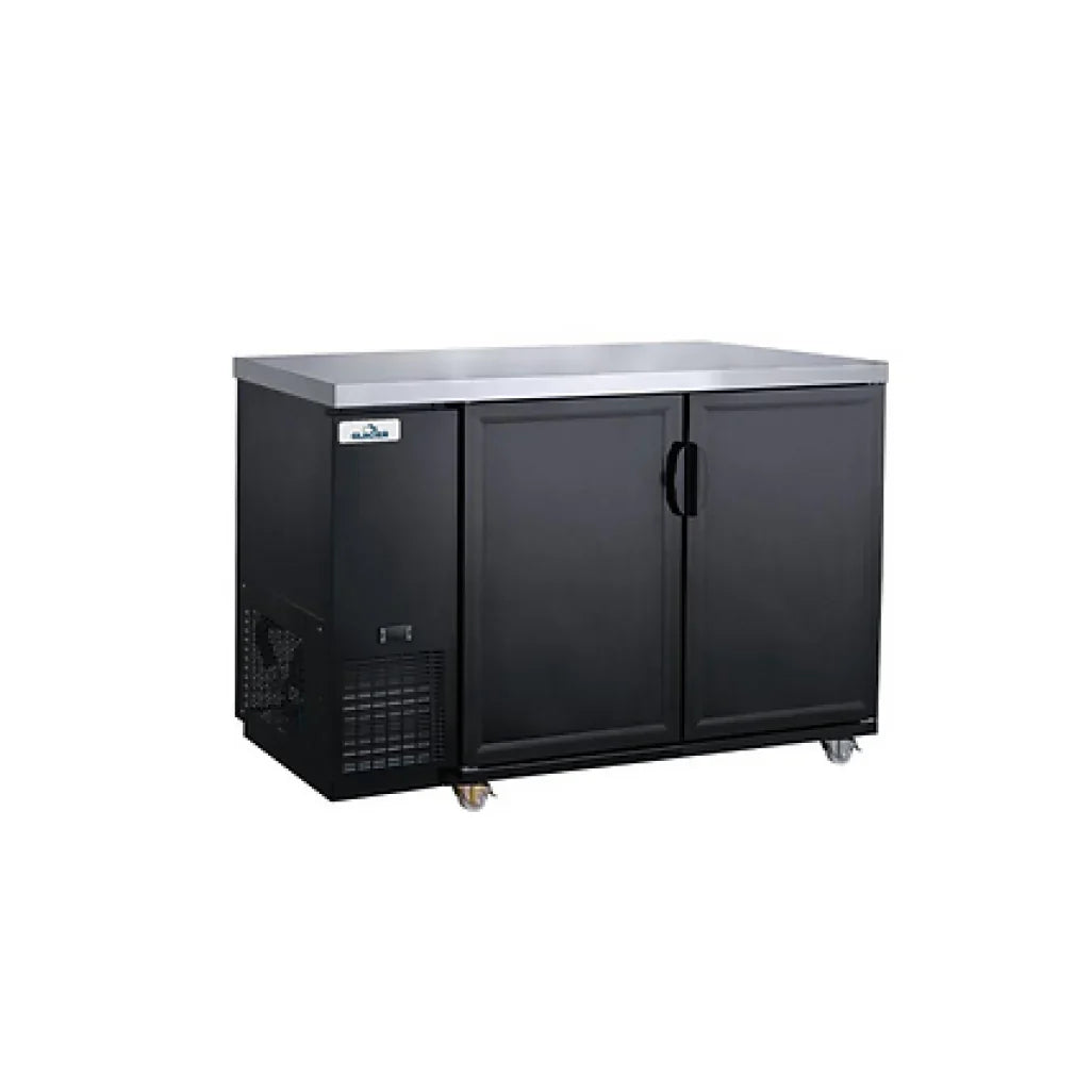 Glacier GBB-49 49" Solid Two Door Back Bar Cooler