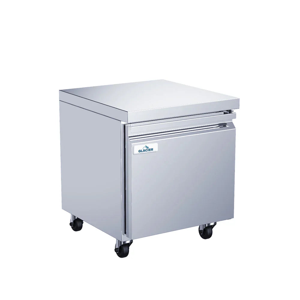 Glacier GUF-29 29" Solid 1-Door Undercounter Freezer