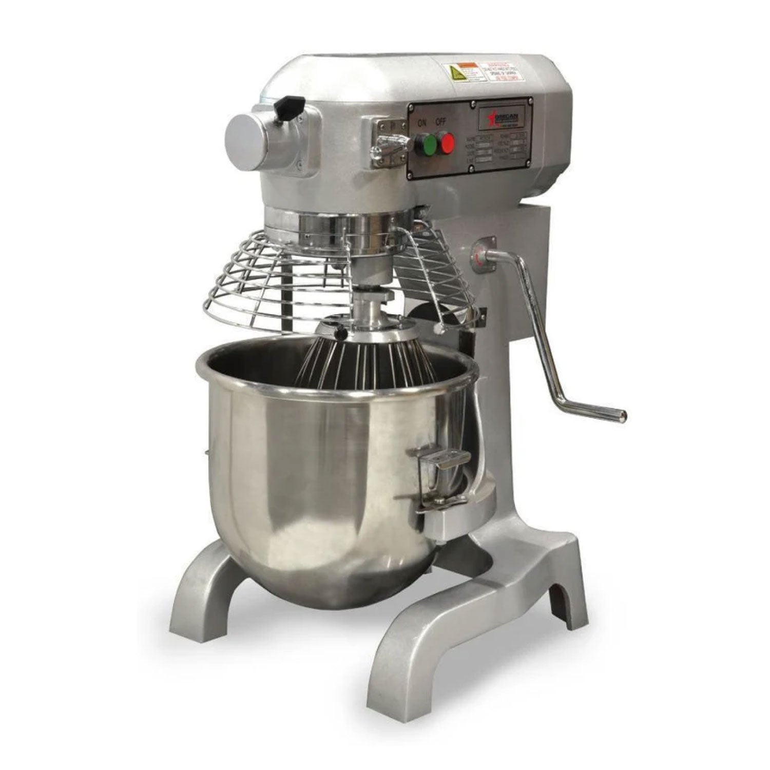 Omcan MX-CN-0020-G - 20 Qt. Planetary Mixer - 110v, 1.5 HP