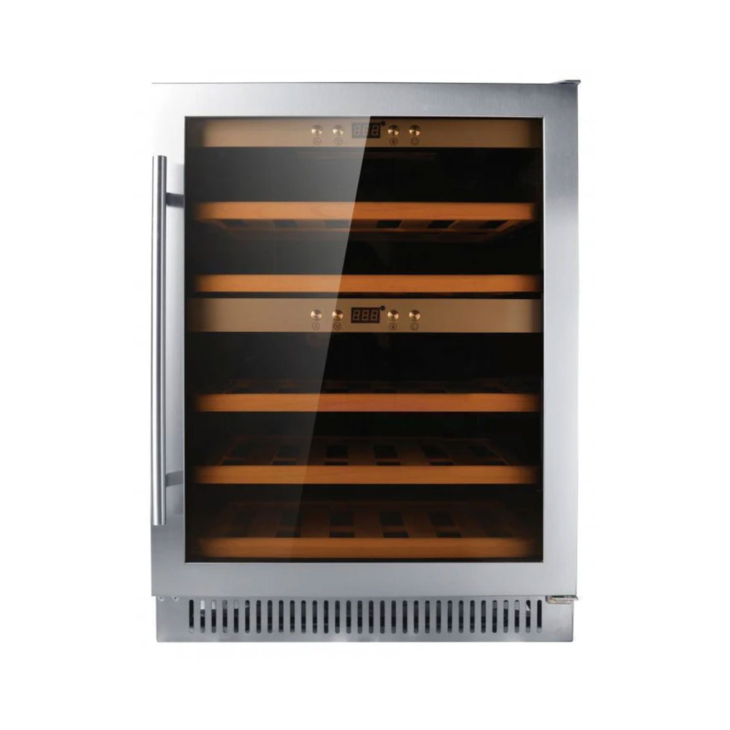 Omcan WC-CN-0040-D - Dual Zone Wine Cooler - 40 Bottles