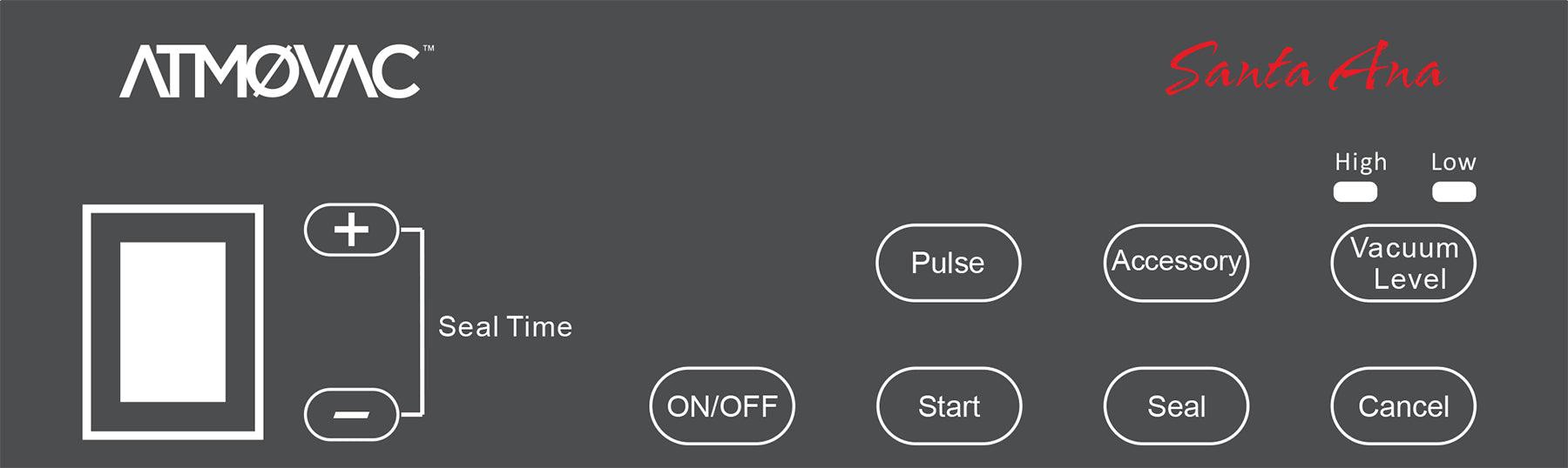 Atmovac - SANTA ANA Domestic External Vacuum Machine - Kitchen Equipped