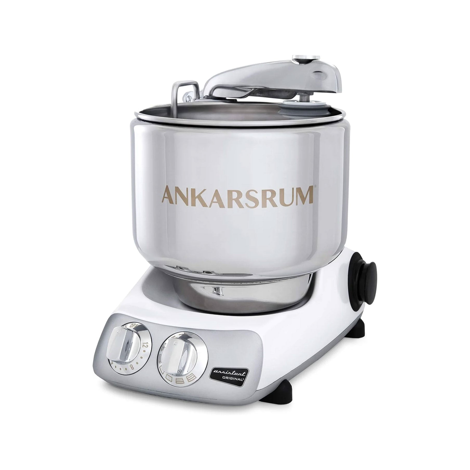 Ankarsrum Stainless Steel Original 7 Liter Stand Mixer