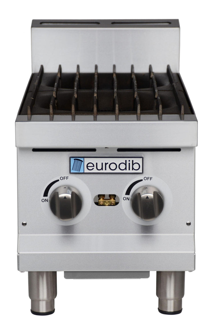 Eurodib - HP212 Countertop Gas Hot Plate - Kitchen Equipped