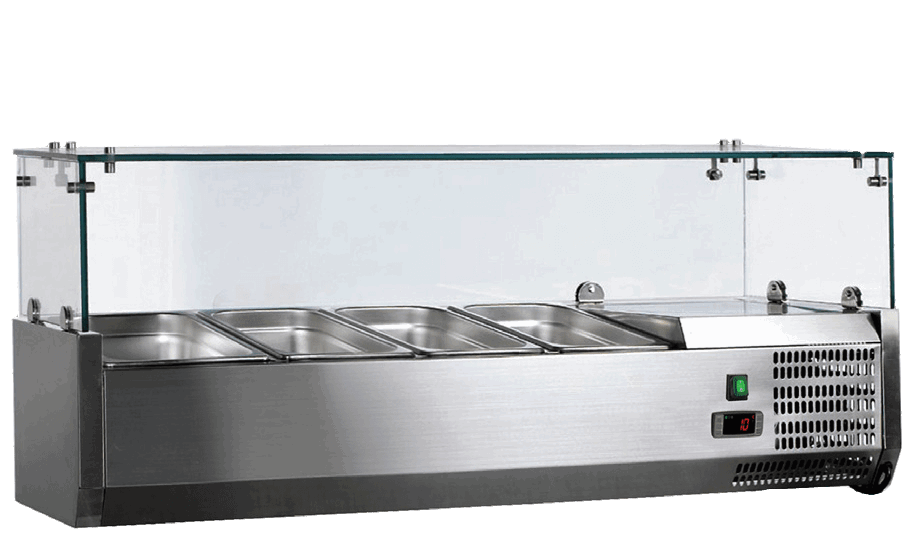 Omcan - Refrigerated Topping Rail | Kitchen Equipped