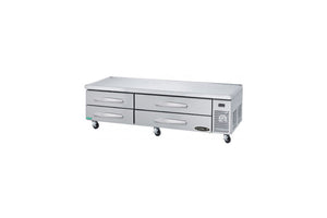 Kool-It - KCB-83-4M - 84" Four Drawer Refrigerated Chef Base