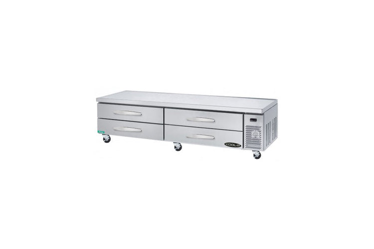 Kool-It - KCB-96-4M - 96" Four Drawer Refrigerated Chef Base