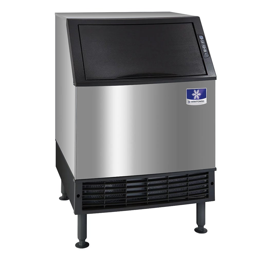 Manitowoc - UYF0190A-161B 26"W Half Cube NEO Undercounter Ice Maker - 193 lbs/day, Air Cooled