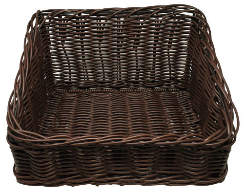 Omcan - 43111 14.5” X 16.5” X 10” RECTANGULAR WICKER BASKET