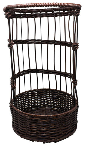 Omcan - 43112 ROUND WICKER BASKET