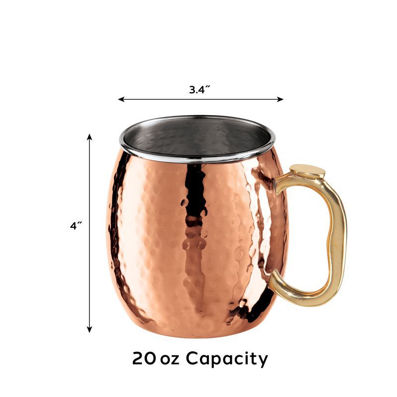 Oggi - Bar Moscow Mule Mugs