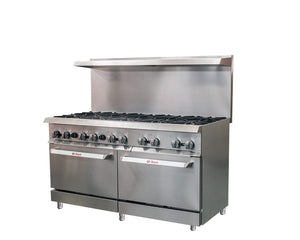 Range 60" - 6 burners - 24" manual griddle - IR-6B-24MG-60 | Kitchen Equipped