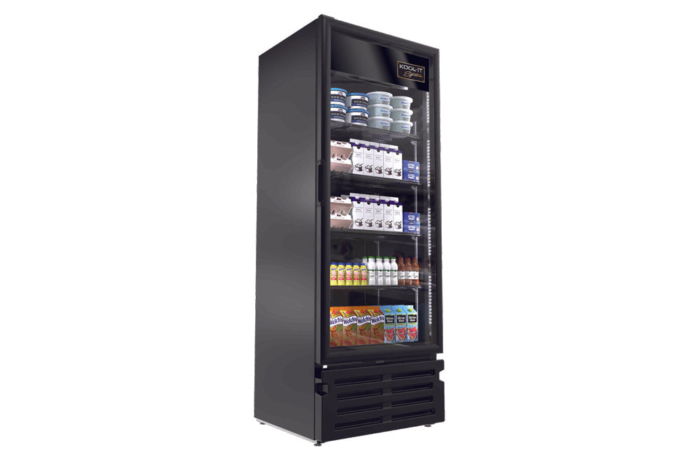 Kool-It  -  - black merchandiser refrigerator - LX-24RB