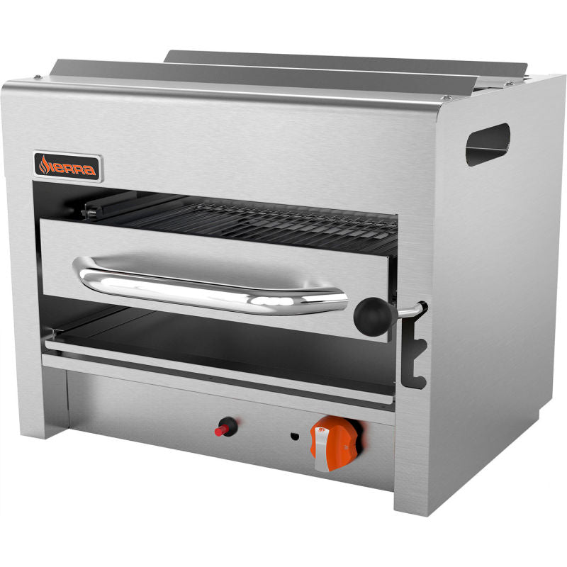 Sierra- SRS-24 - 24" Salamander Broiler, (1) Infrared 20,000 BTU Burners, Stainless Steel