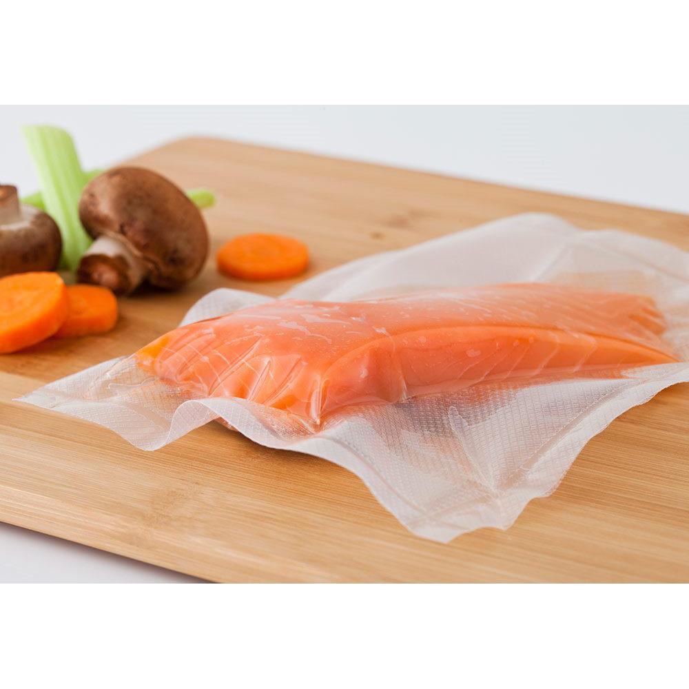 Vacuum Machine Bags - polyamide/PE channeled, 100 microns per 3.6 mil | Kitchen Equipped