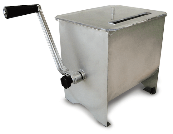 Omcan #13155 - 17 lb. Manual Meat Mixer