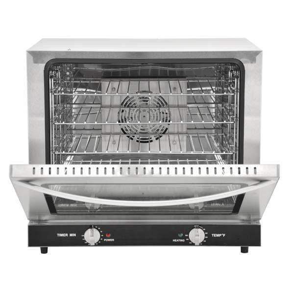 Omcan CE-CN-0066 - Half Size Countertop Convection Oven - 4 Shelves, 2.33 Cubic Feet