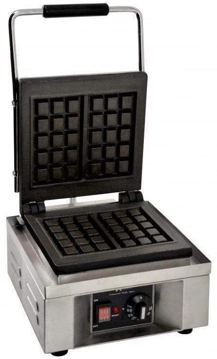 Omcan CE-CN-0351 - Single Brussels Waffle Maker - 120v | Kitchen Equipped