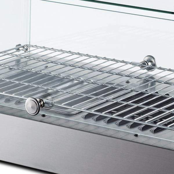 Omcan DW-CN-0035 - 22" Dual Service Heated Display Case