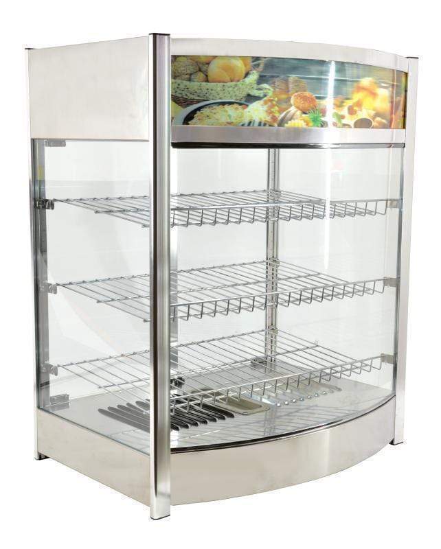 Omcan DW-CN-0137 - 25.5" Full Service Heated Display Case | Kitchen Equipped