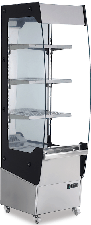 Omcan DW-CN-0220 - 19.4" Self Serve Heated Display Case | Kitchen Equipped