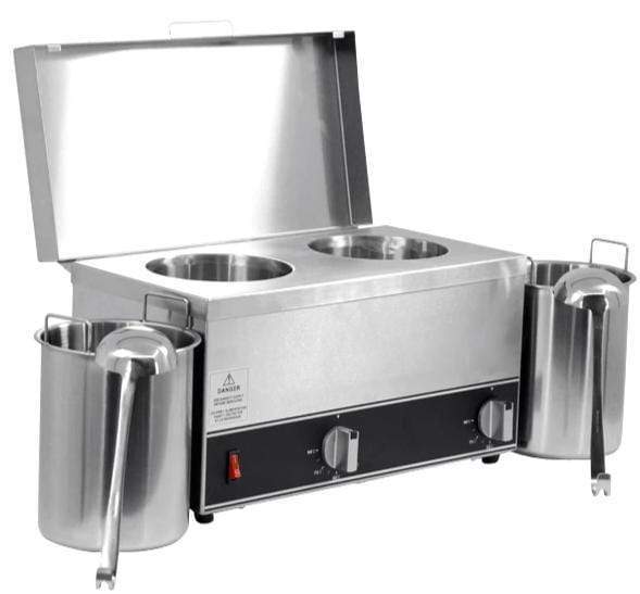 Omcan FW-CN-0252 - 5.2 Qt. Warmer with Two Inserts