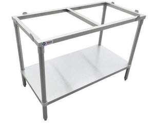 Omcan - Poly Top Work Table with Undershelf