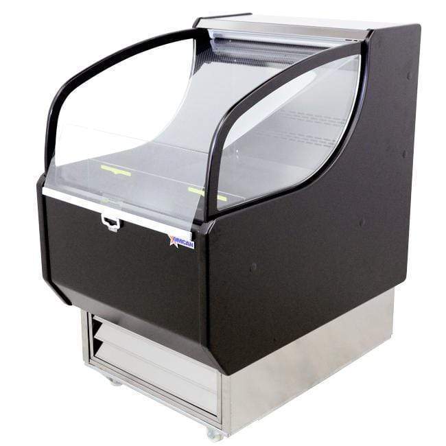 Omcan RS-CN-0186 - 26" Floor Model Open Cooler - 6 Cu. Ft.