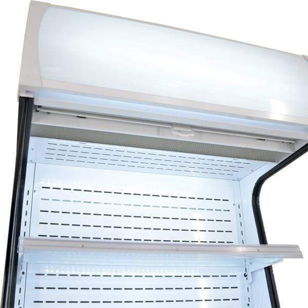 Omcan RS-CN-0360 - 34.5" Floor Model Open Cooler - 12 Cu. Ft.