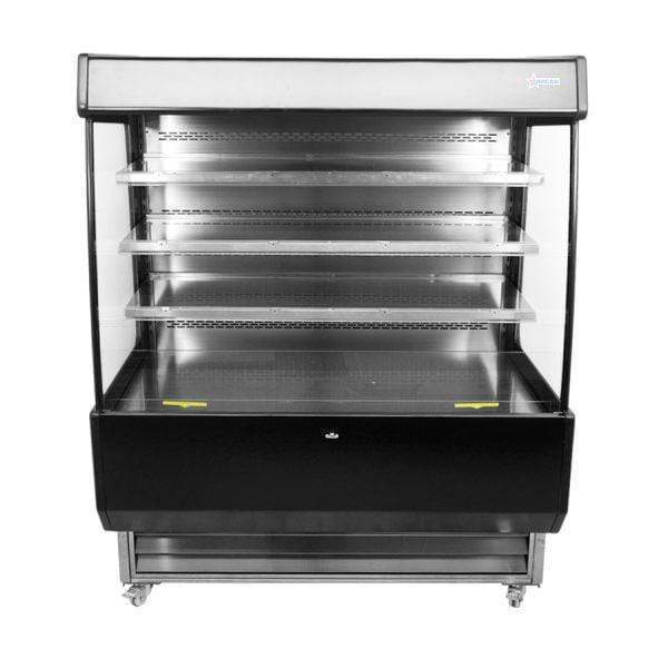 Omcan RS-CN-0770 - 51.7" Floor Model Open Cooler - 27 Cu. Ft.