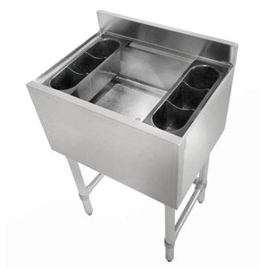 Omcan - Underbar Ice Bin - 18.5" deep | Kitchen Equipped